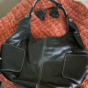 NWOT vintage Wilson’s Leather hobo leather bag